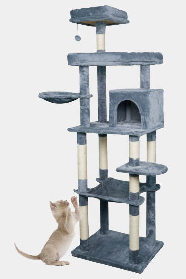 Casa d'escalada de condominis per rascador de gats02 (3)