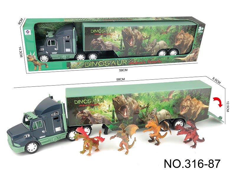 Dinosaurus životinjski plastični set igračaka 02 (3)
