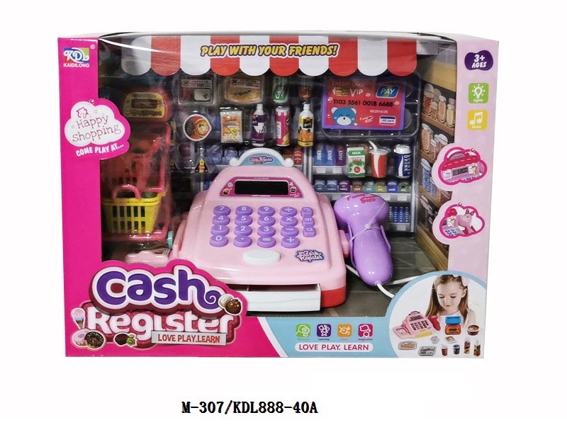 Happy Shopping Komplet igrač za učenje registrske blagajne02 (1)