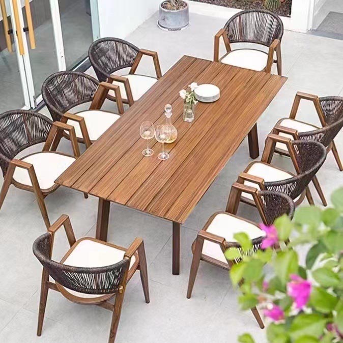 1 table+8 chairs set