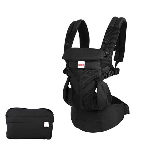 Black baby carrier