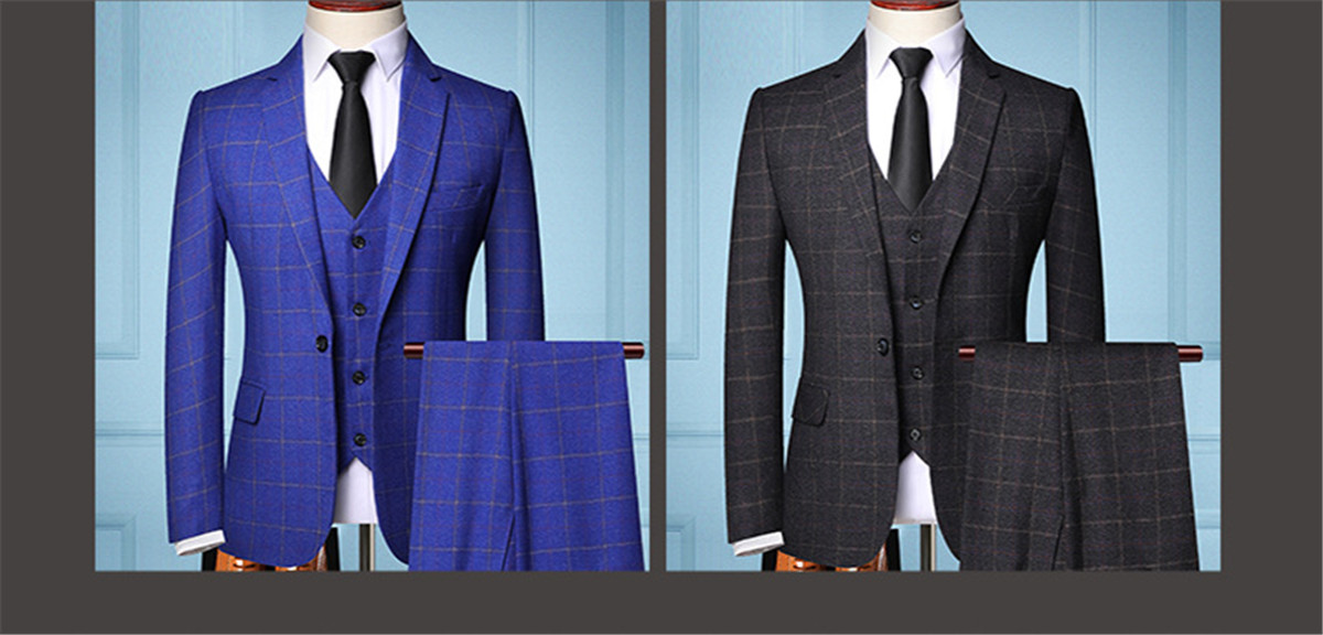 Custom checkered suit for men 1 (5)