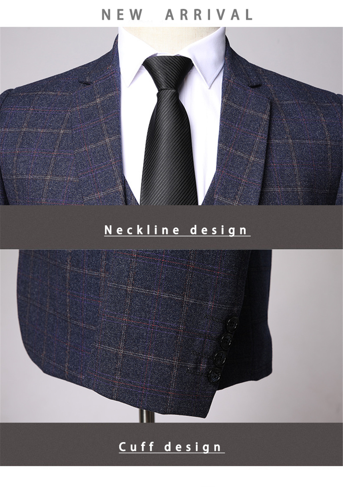 Custom checkered suit for men 1 (9)