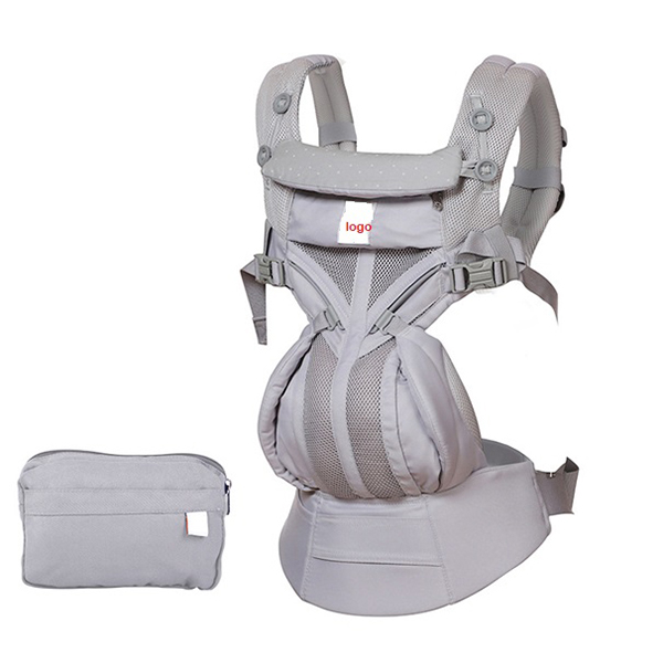 Grey  baby carrier for summer style