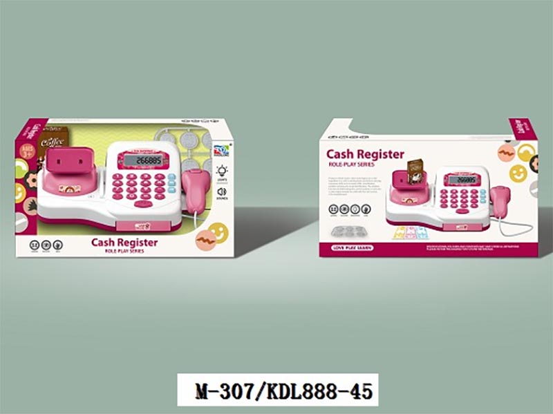 Happy Shopping Cash Register Learning Education Toy Set02 (2)