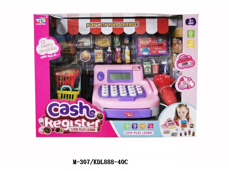Happy Shopping Cash Register Learning Education Toy Set02 (3)
