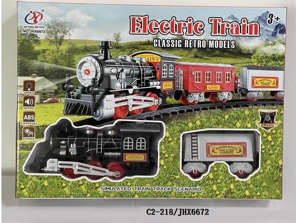 Plastic train railway playing set toy02 (6)