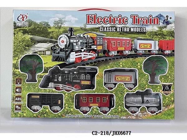 Plastic train railway playing set toy02 (8)