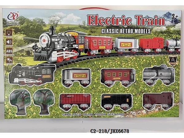 Plastic train railway playing set toy02 (9)