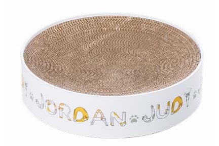 Round Cat Scratch corrugated paper Board02 (2)