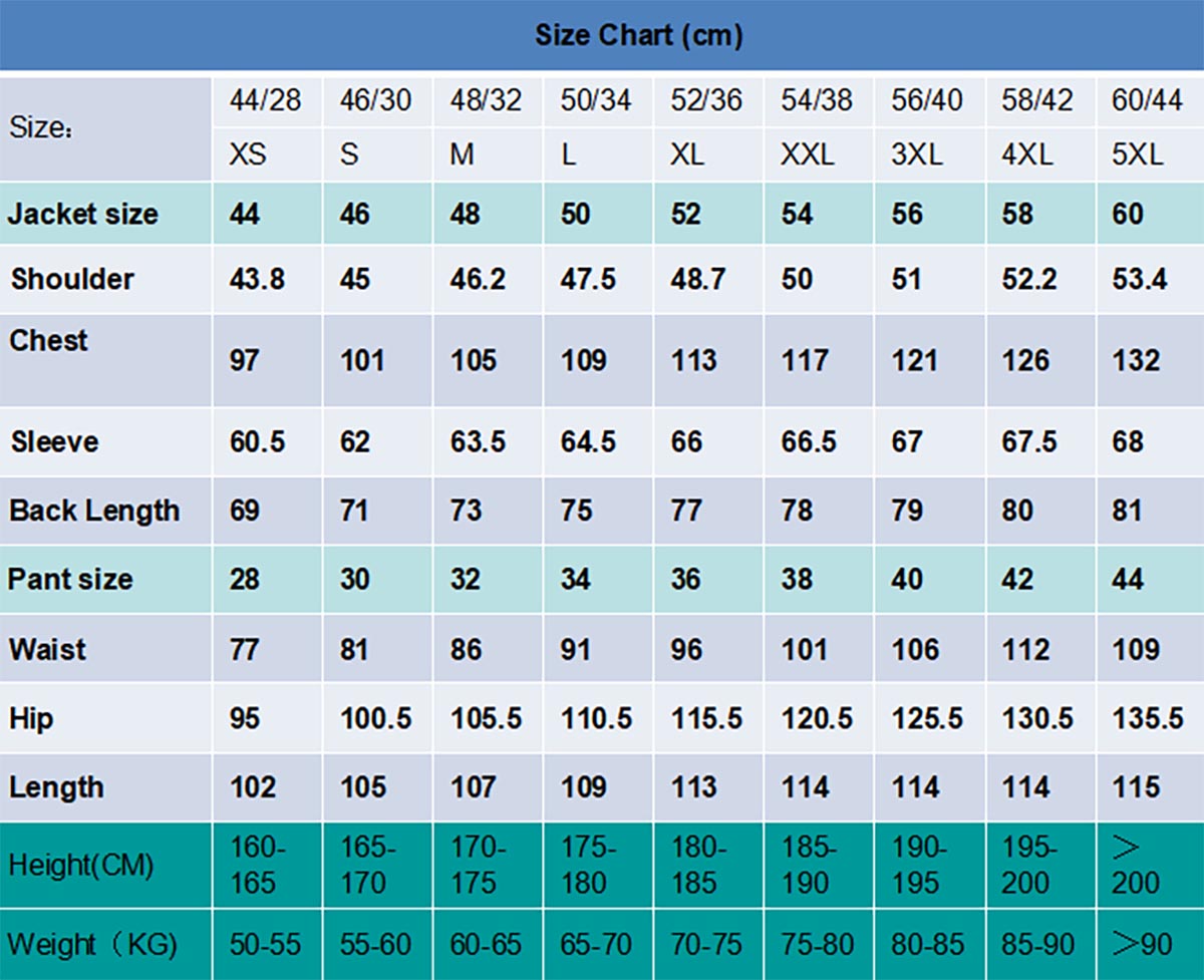 size chart 4